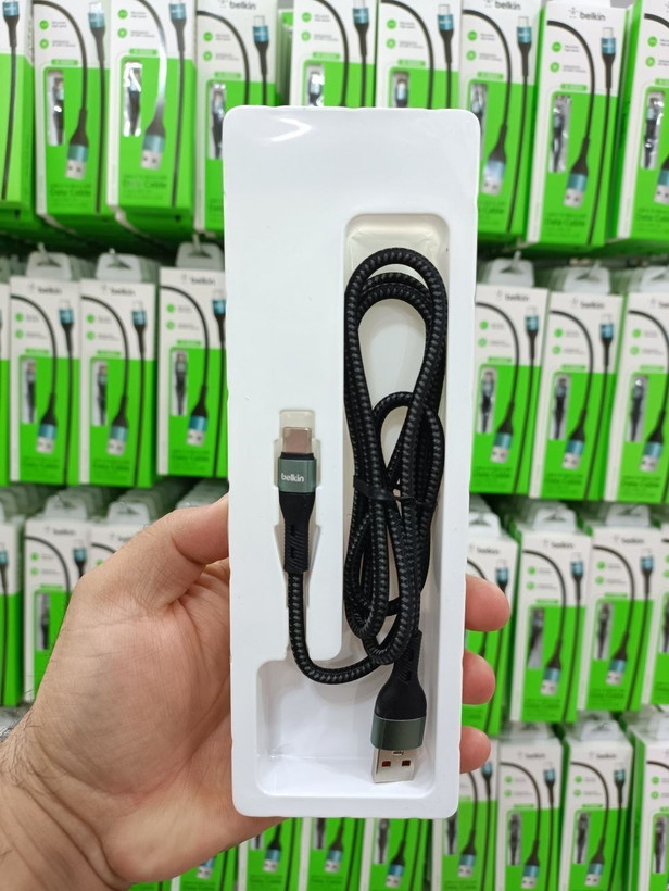 کابل شارژ بلکین BELKIN تایپ سی پکدار مدل X-500T