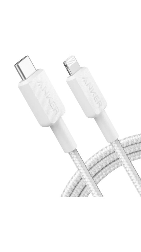 کابل شارژ انکر Type-C به Lightning مدل A8662 PowerLine III Flow با طول 0.9 متر