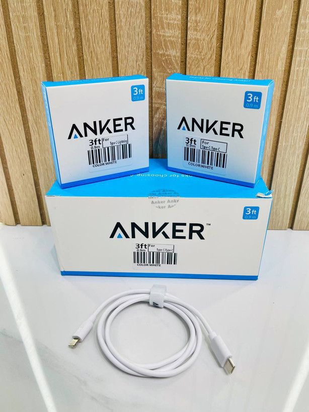کابل شارژ انکر Type-C به Lightning مدل A8662 PowerLine III Flow با طول 0.9 متر